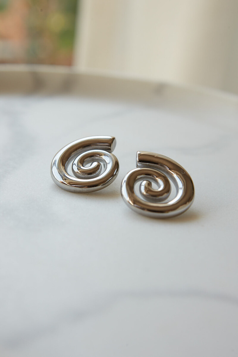 AROS ESPIRAL - SILVER 