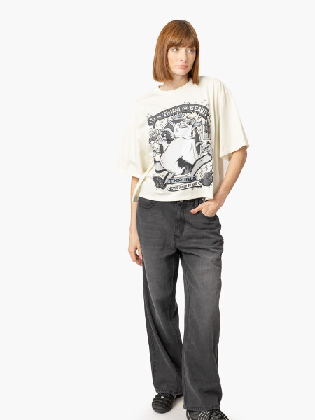 REMERA URSULA LOVELY MESS BEIGE