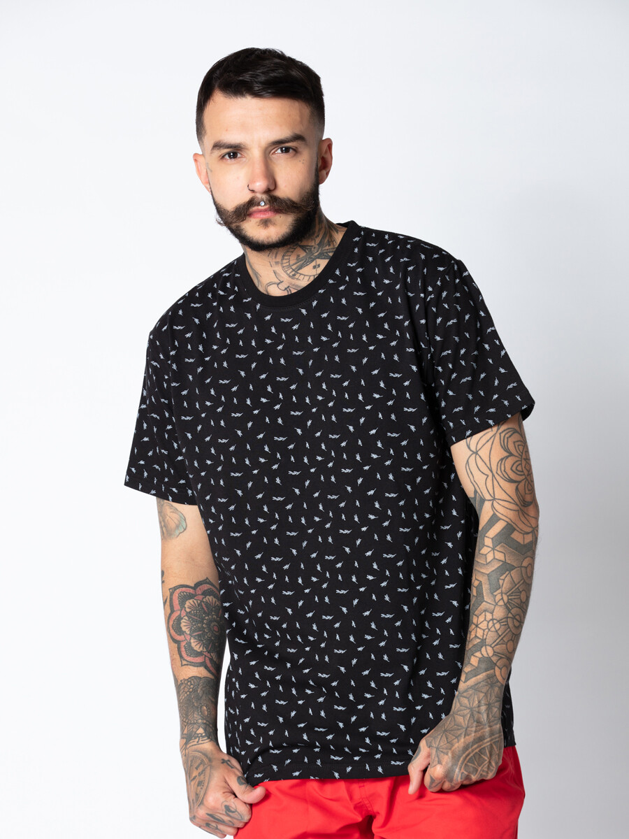 T-SHIRT PALAWAN DIXIE - Negro 