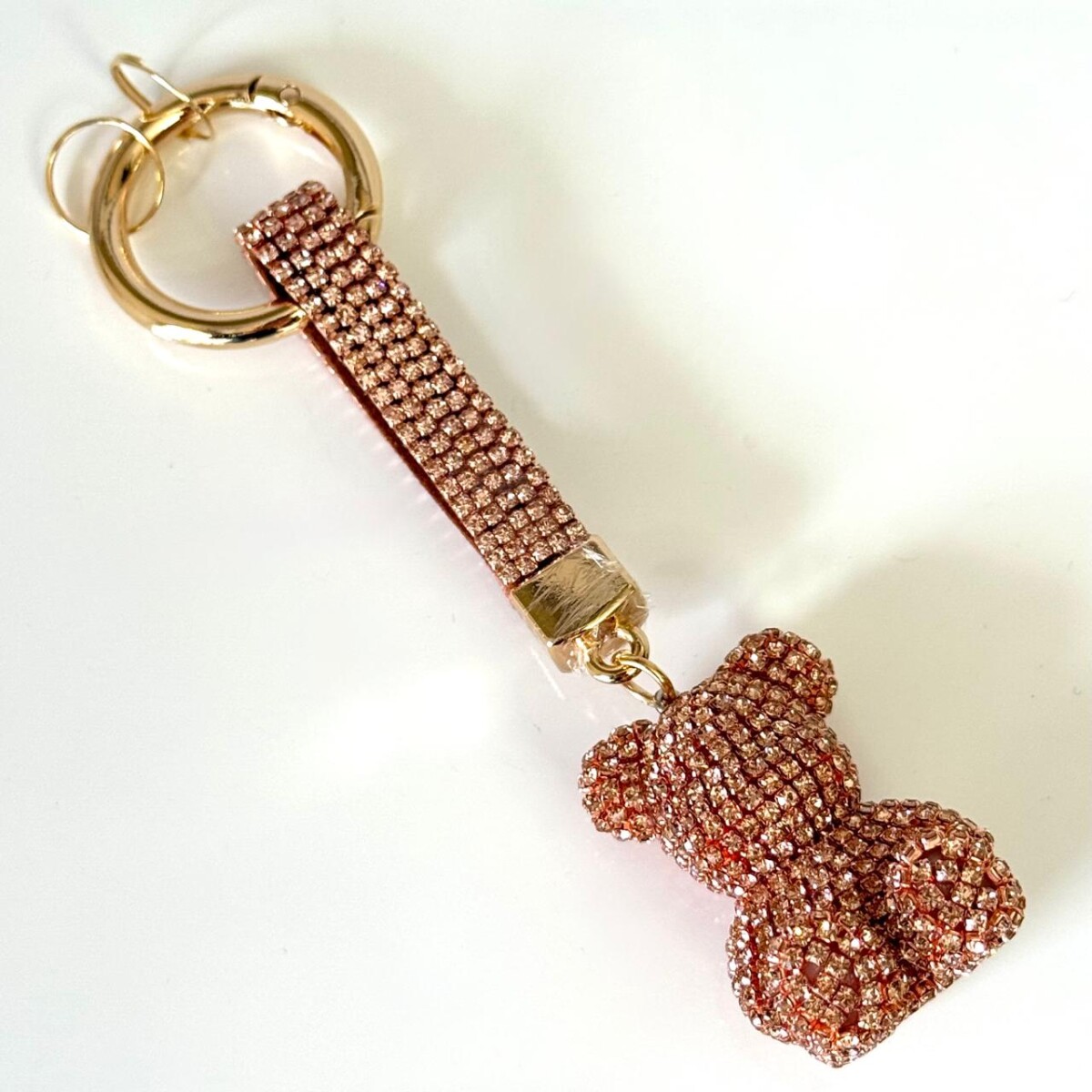 Llaveros Glam Brillo Osito 