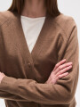 Cardigan Arive Taupe / Mink / Vison