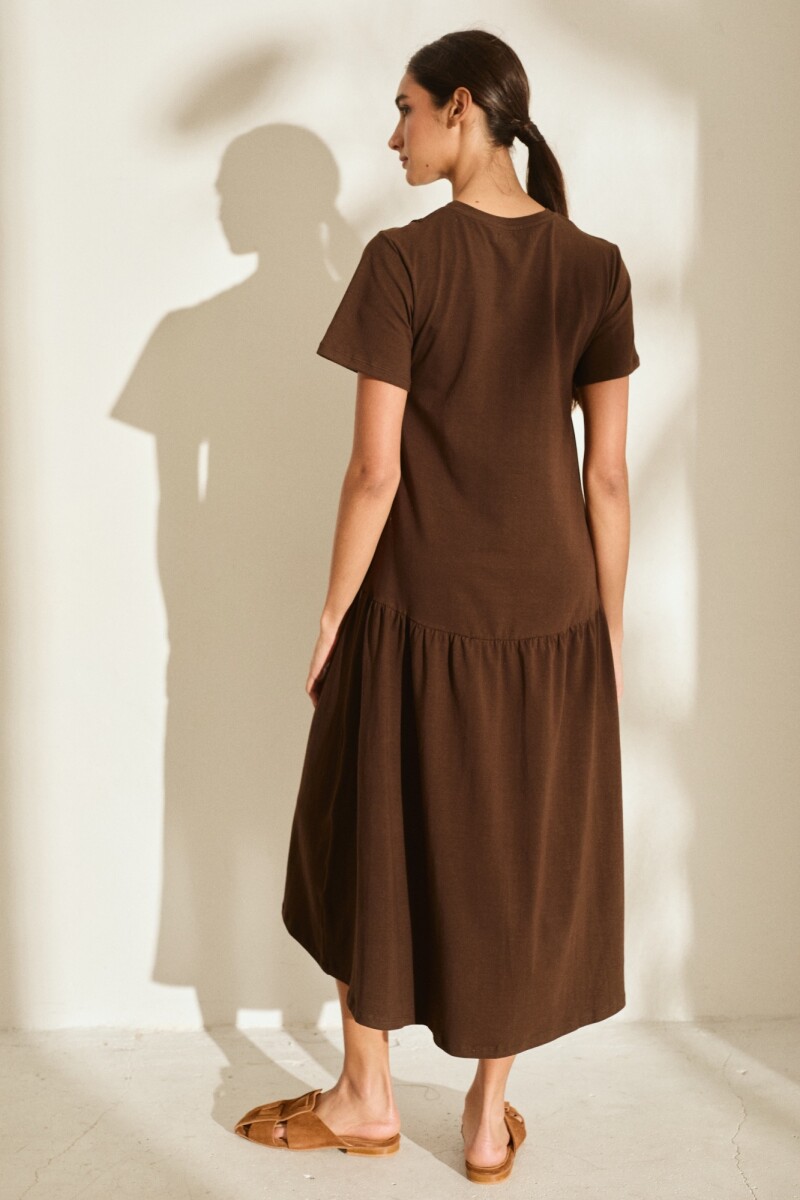 VESTIDO COTTON SIERRA Pre Venta Chocolate