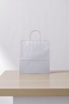 Bolsa lisa luna 22x10x24 cm BLANCO