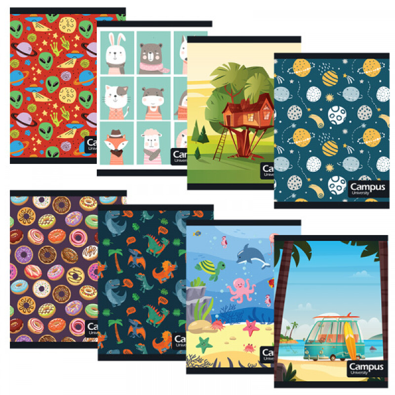 Cuaderno Campus Tapa Flexible Rayado Engrampado 36 Hojas #CUADERNO CAMPUS TAPA FLEXIBLE RAYADO ENGRAMPADO 36 HOJAS