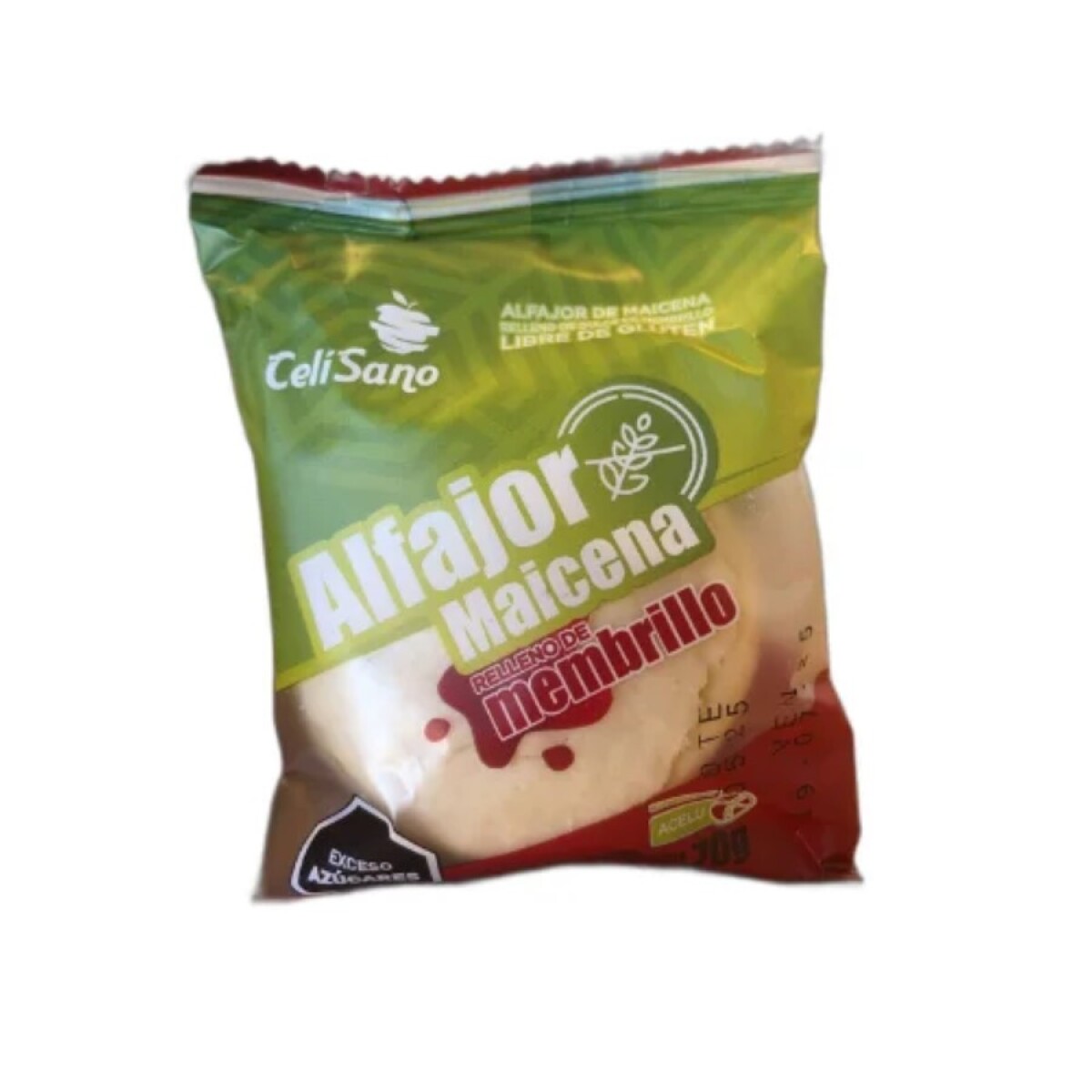 Alfajor de Membrillo Celisano sin Lactosa - MEMBRILLO 