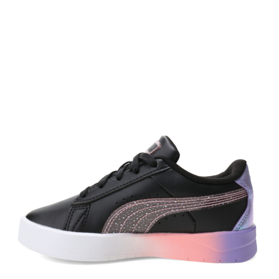 Championes Infantiles Puma Negro - Rosa - Violeta