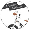 CPCH01 Bicicleta De Equilibro Chillafish 10´ Tipo Chivita +18 Meses - Silver