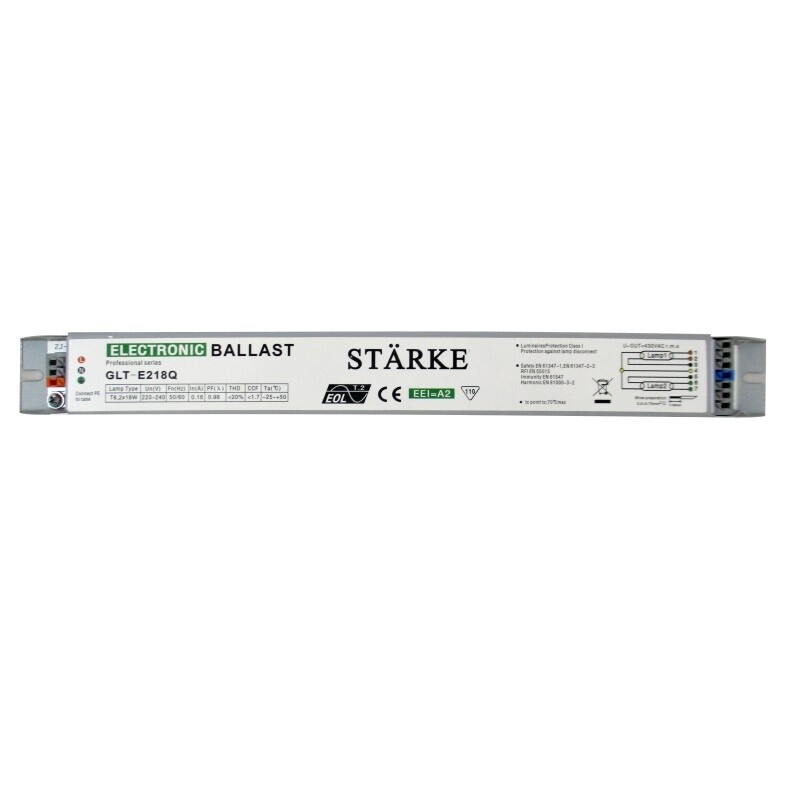 REACTANCIA ELECTRONICA 2X18W P/TLD ALTO FACTOR REACTANCIA ELECTRONICA 2X18W P/TLD ALTO FACTOR