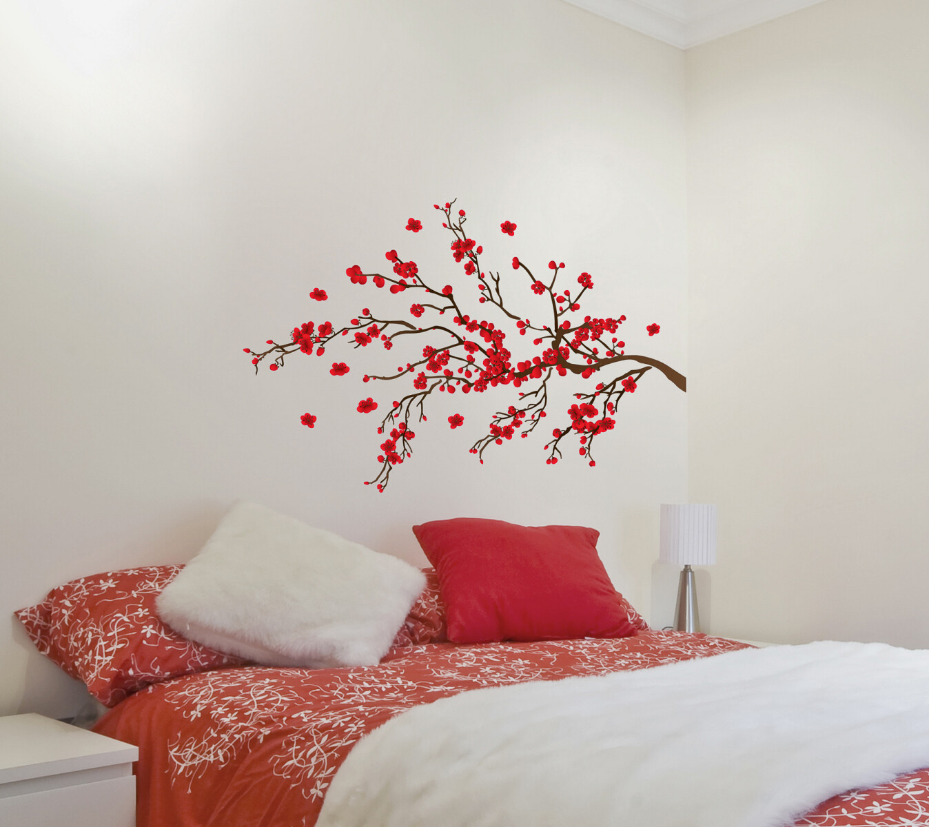 WALLPOPS RED RAMAGE WALL DECALS 
