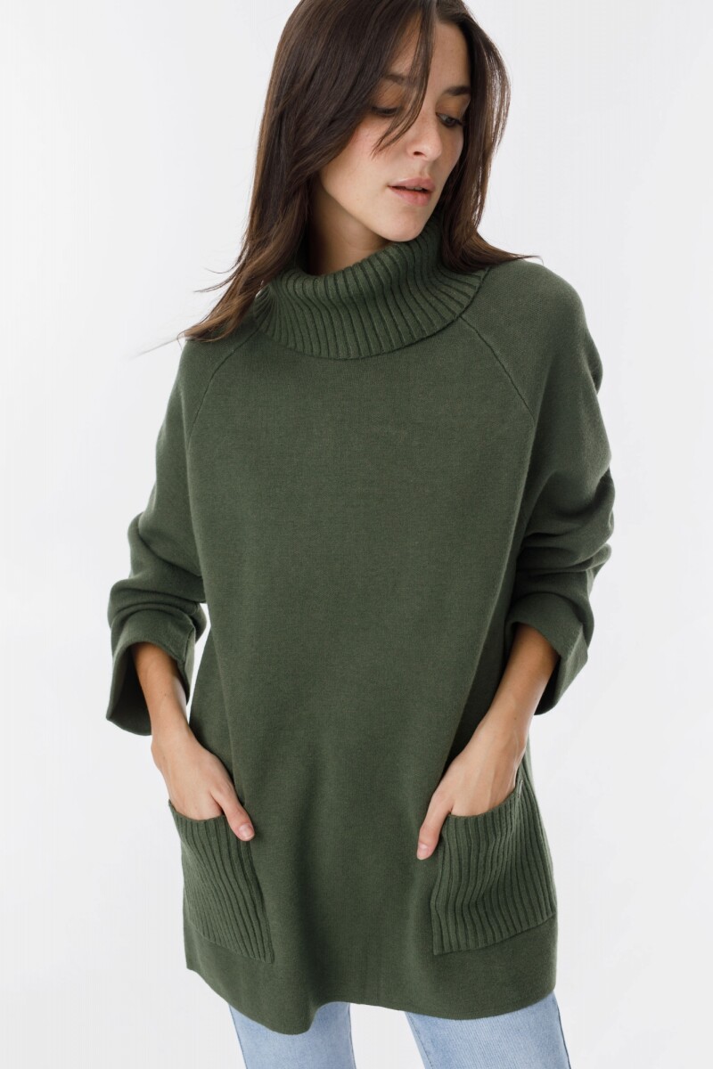 Sweater Hortencia - Verde Militar 