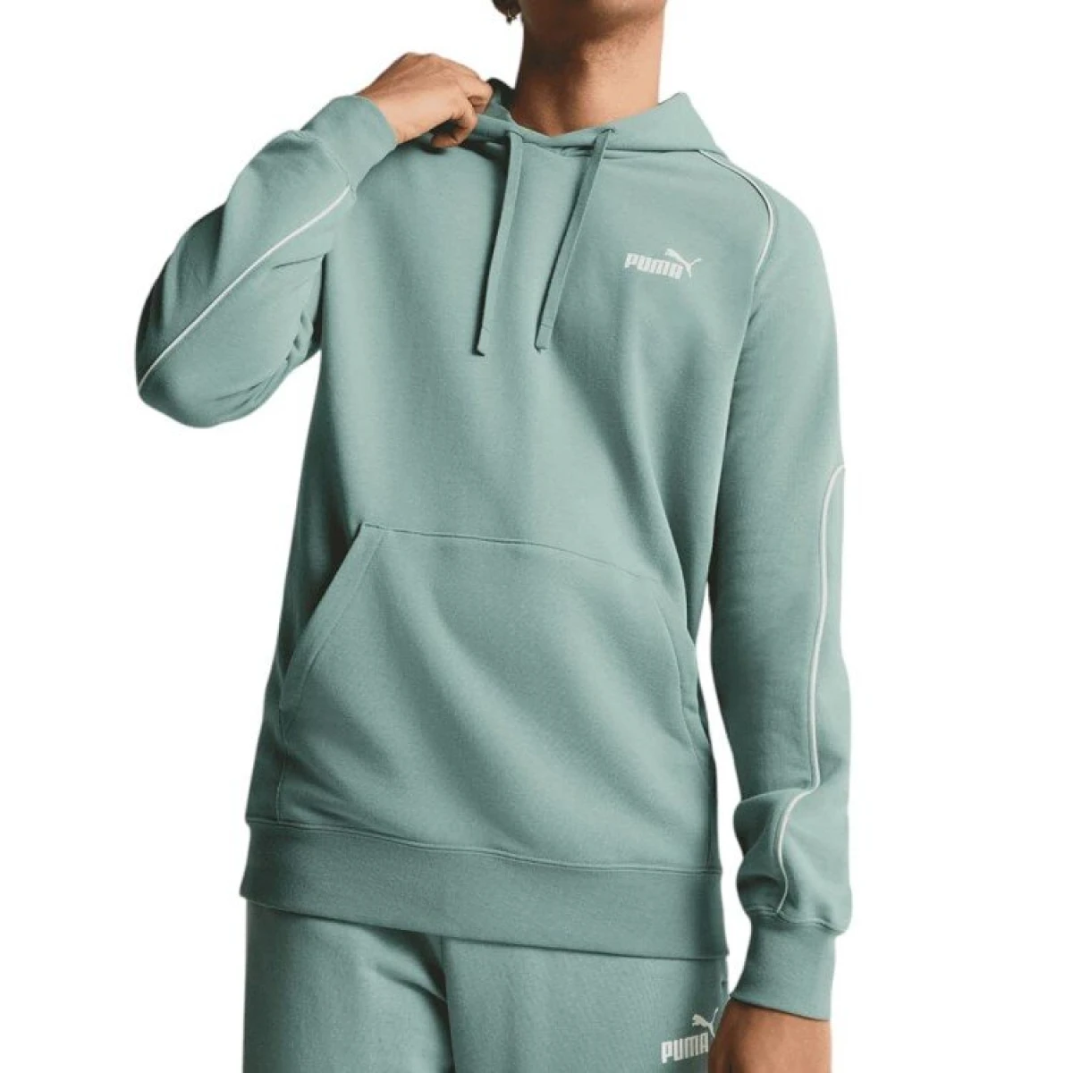 Canguro Puma Hombre SPORT Hoodie TR Green Moon - S/C 