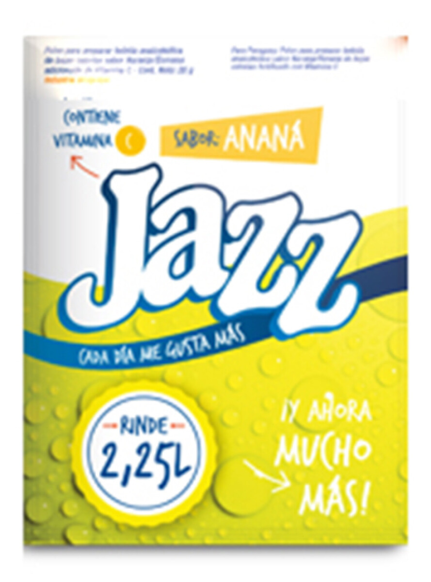 REFRESCO EN POLVO JAZZ ANANA 2.25 LT 