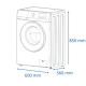 Lavarropas James 9kg Lr 9140 Inverter Plus 1400rpm Blanco Lavarropas James 9kg Lr 9140 Inverter Plus 1400rpm Blanco