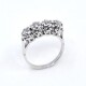 Anillo en oro blanco 18K con brillantes Anillo en oro blanco 18K con brillantes