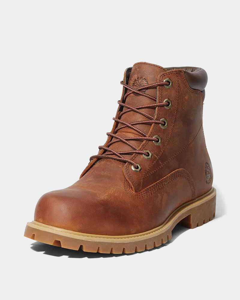 Botas Alburn 6 Inch Waterproof Hombre Mocha Bisque
