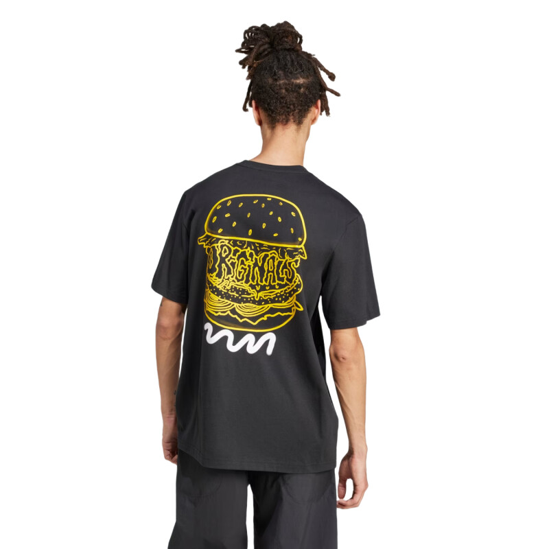 Remera Adidas Q12 Ts Street B - Negro Remera Adidas Q12 Ts Street B - Negro