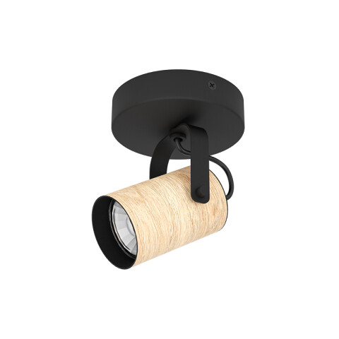 Lámpara pared/techo pant. simil madera GU10 CAYUCA EG4244