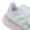 Championes de Niña Adidas Blanco - Rosado Claro