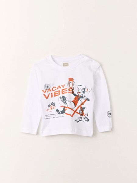 Remera estampa Vibes Blanco