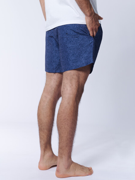 Short de baño Estampa Wild Gris