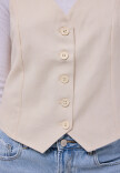 Chaleco Roma beige