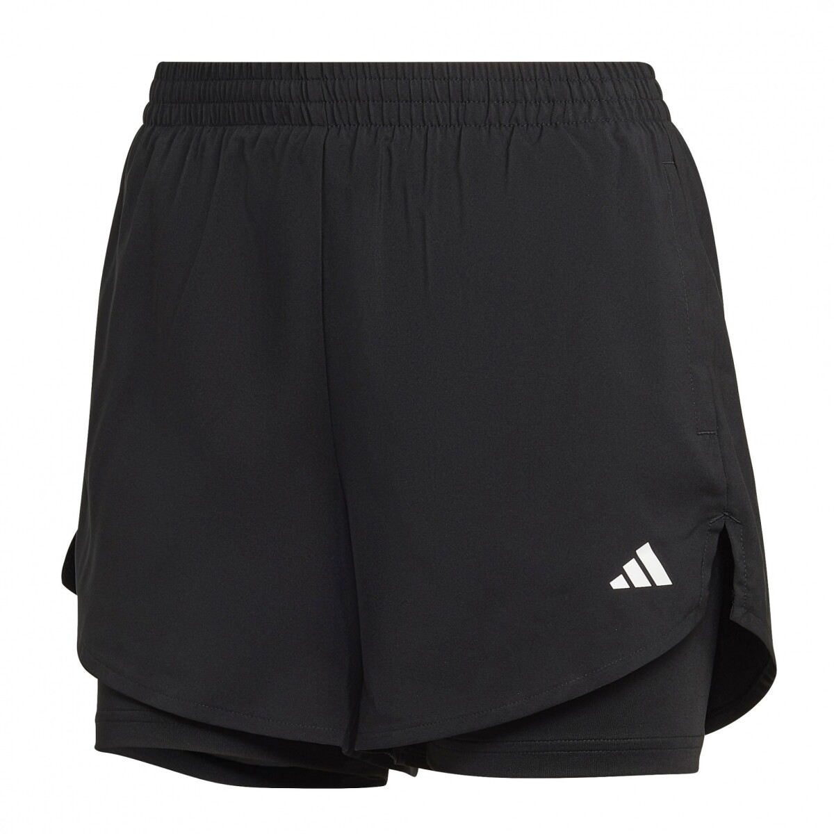 Short de Mujer Adidas Aeroready Minimal 2 en 1 Adidas - Negro 
