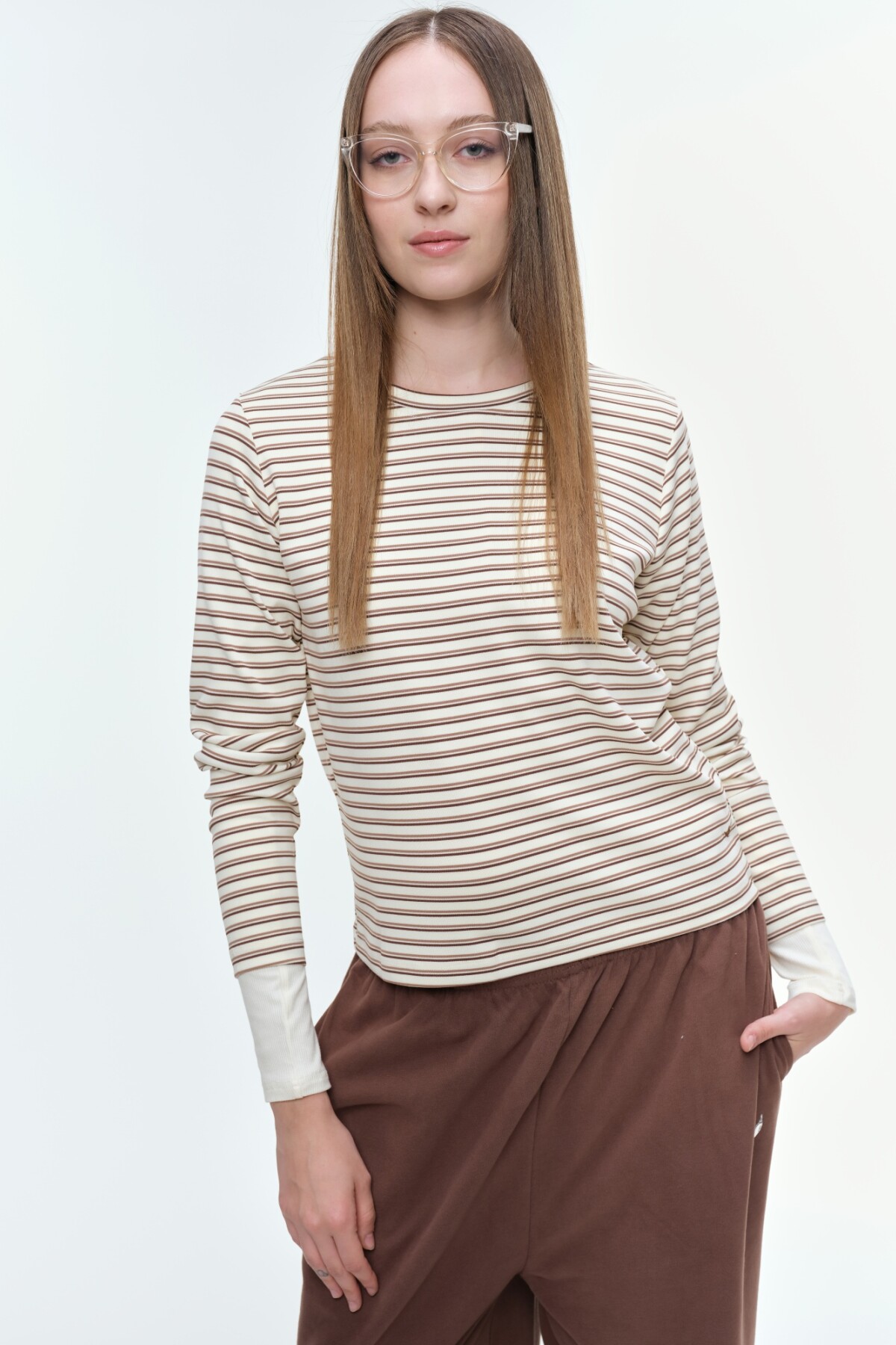 Remera Julisa Marron