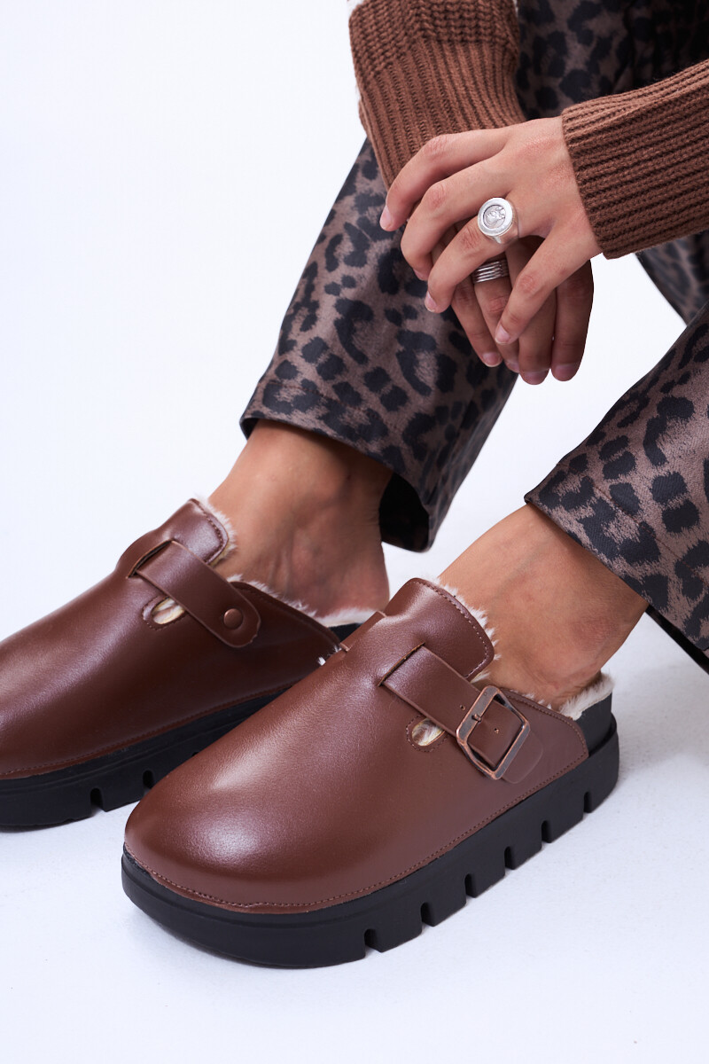 Zueco Denia - Marrón 