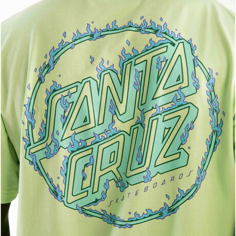 Remera Santa Cruz Burnt Opus - Verde Claro Remera Santa Cruz Burnt Opus - Verde Claro