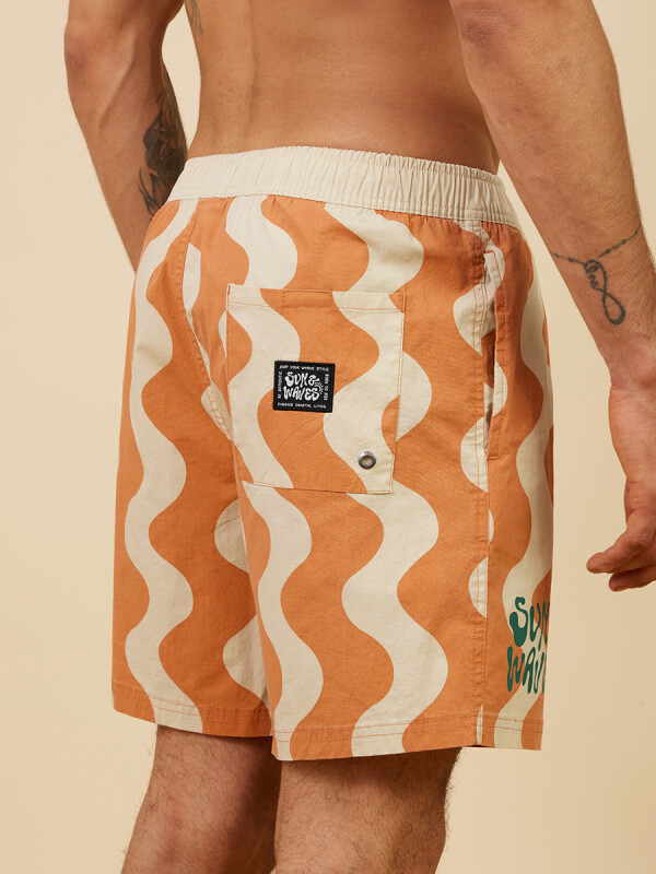 SHORT PADDY RUSTY Naranja