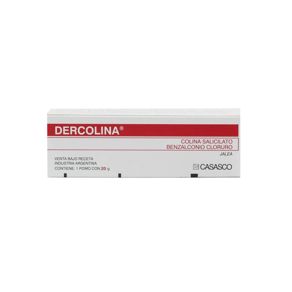 DERCOLINA ADULTO JALEA POMO X 20 GR.