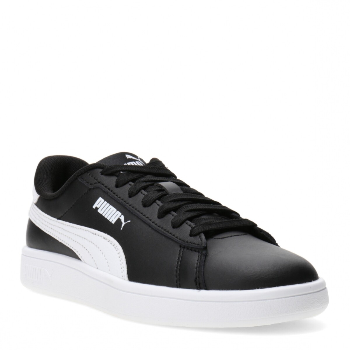 Championes de Mujer Puma Smash 3.0 Leather Puma - Negro - Blanco 
