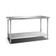 Mesada acero inox lisa 230 cm Flamemax Mesada acero inox lisa 230 cm Flamemax