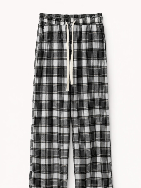 PANTALON PIJAMA FLANNEL GRIS