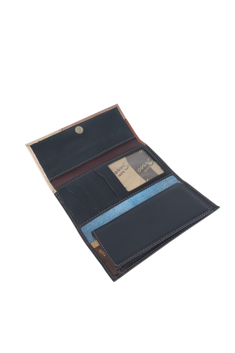 Billetera clasica Multicolor