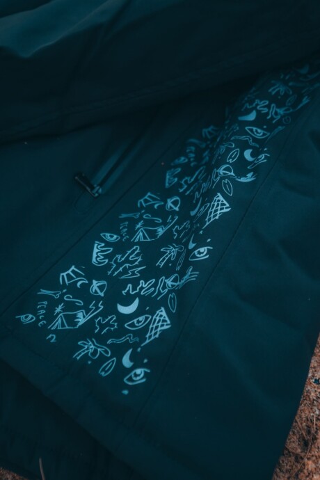 CAMPERA BAJO 0° / Negro U