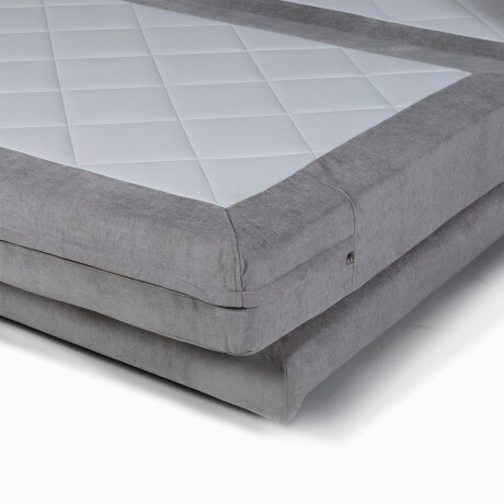 Sofá Cama Parma - Tela Microfibra TC1011 (Grafito)