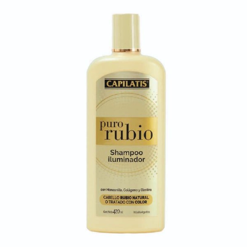 Shampoo Capilatis Puro Rubio Iluminador 410 ml Shampoo Capilatis Puro Rubio Iluminador 410 ml