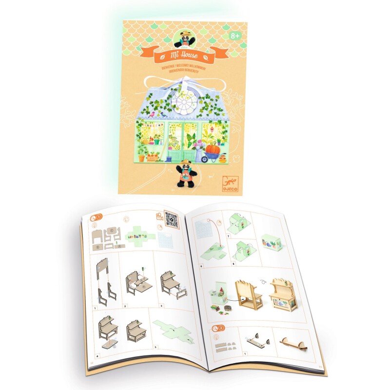 Set de creación Mi casa Olive Djeco Set de creación Mi casa Olive Djeco