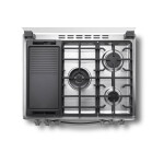 Cocina a Gas Indurama Montecarlo 5 Hornallas con Panel Touch, Convección y Grill Cocina a Gas Indurama Montecarlo 5 Hornallas con Panel Touch, Convección y Grill