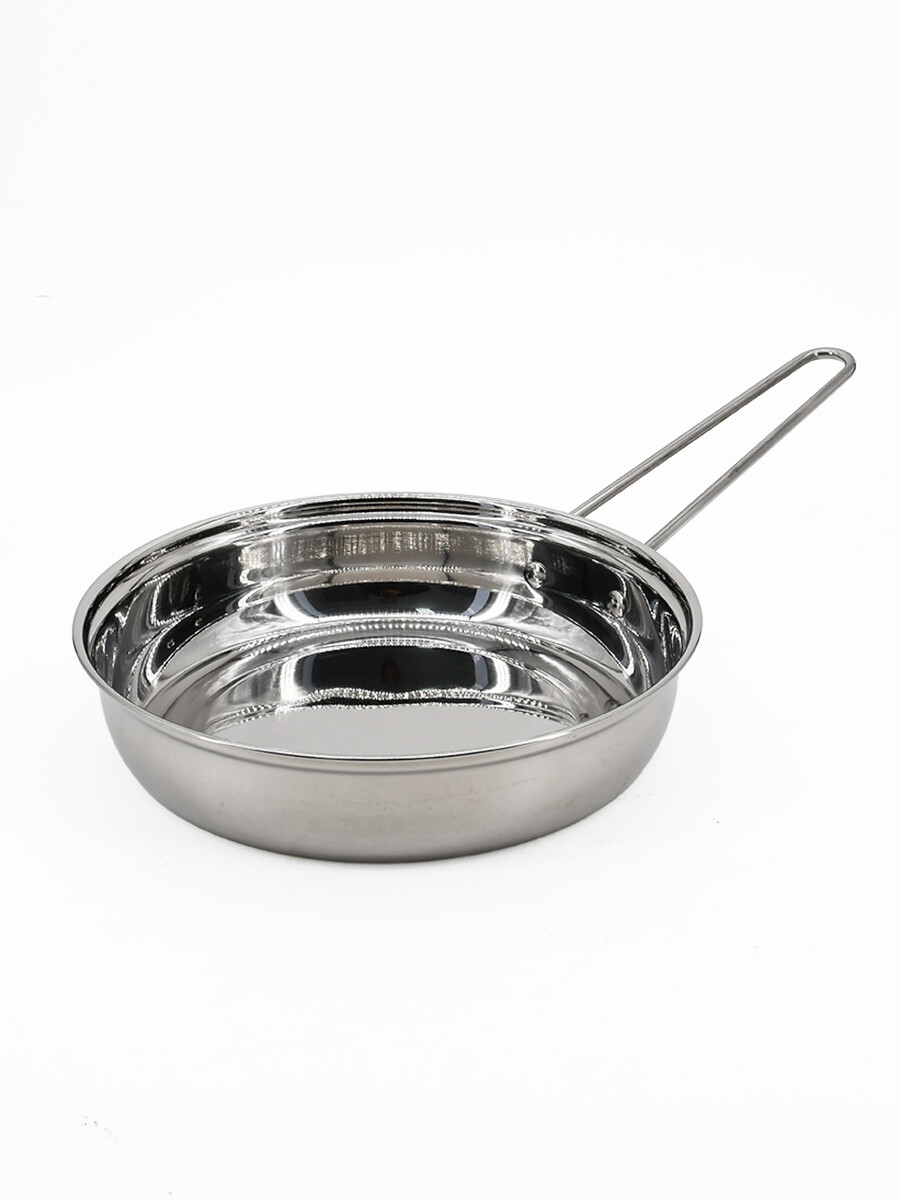 SARTEN ACERO INOXIDABLE - PLATEADO 