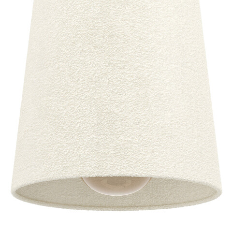 Lámpara colgante 3xE27 pantallas de tela blanca EG6222