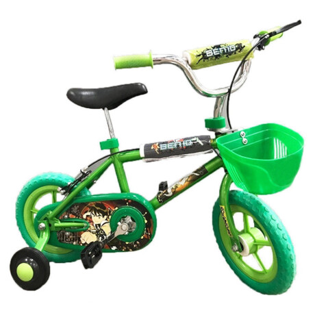 Bicicleta Cars Ben10 Rod 12 Canasto +Rueditas Armadas Bicicleta Cars Ben10 Rod 12 Canasto +Rueditas Armadas