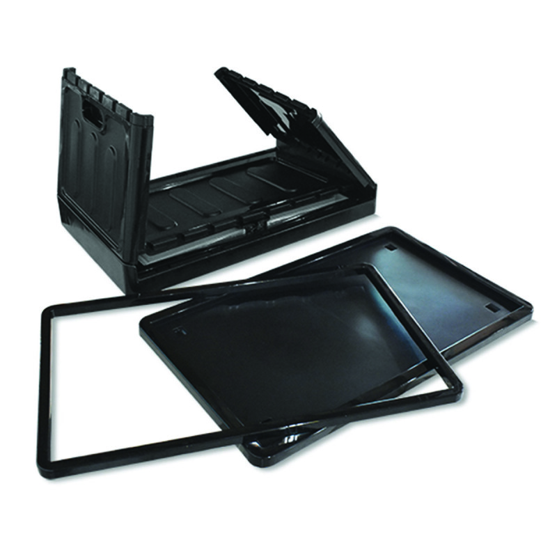 Caja organizadora plegable 75 lts NEGRO