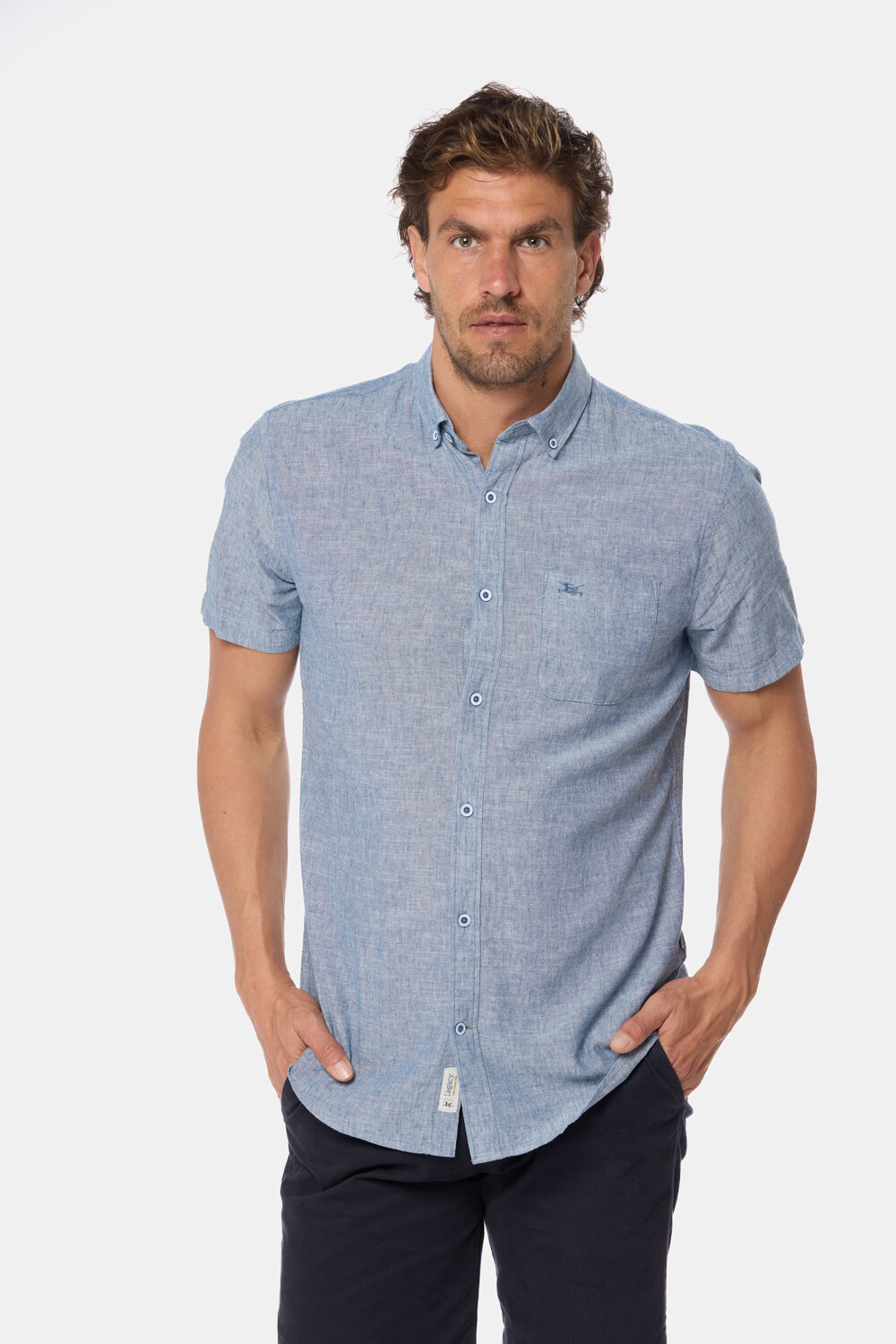 CAMISA DE LINO Denim