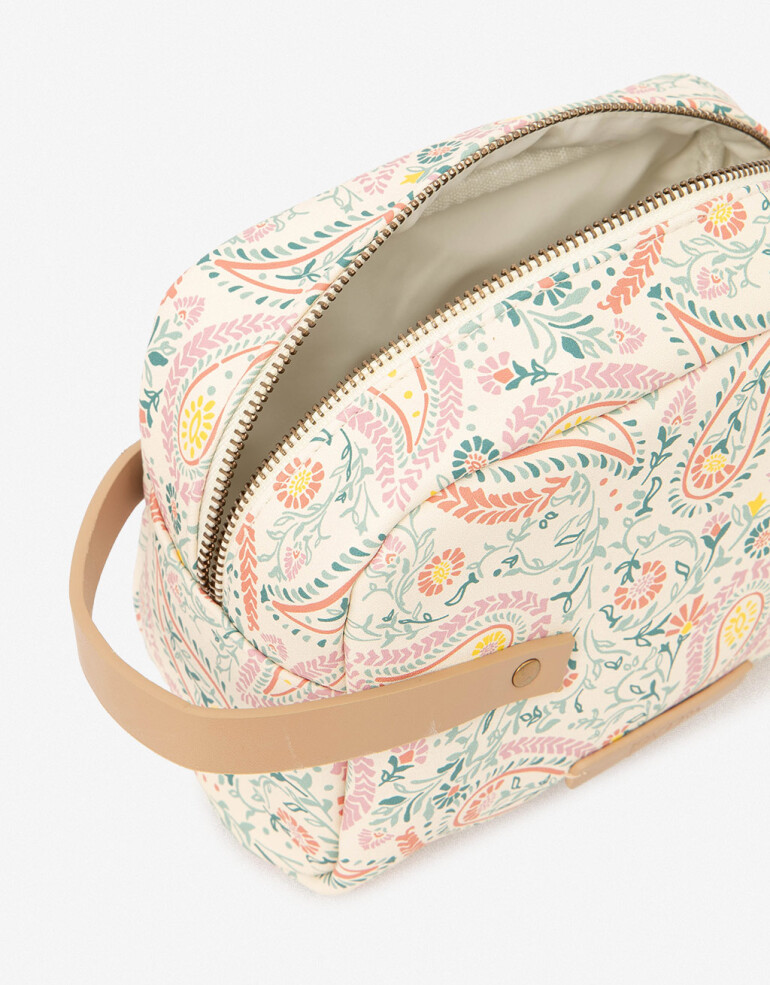 Porta Cosméticos Portacosméticos Flores - Estampado Flores