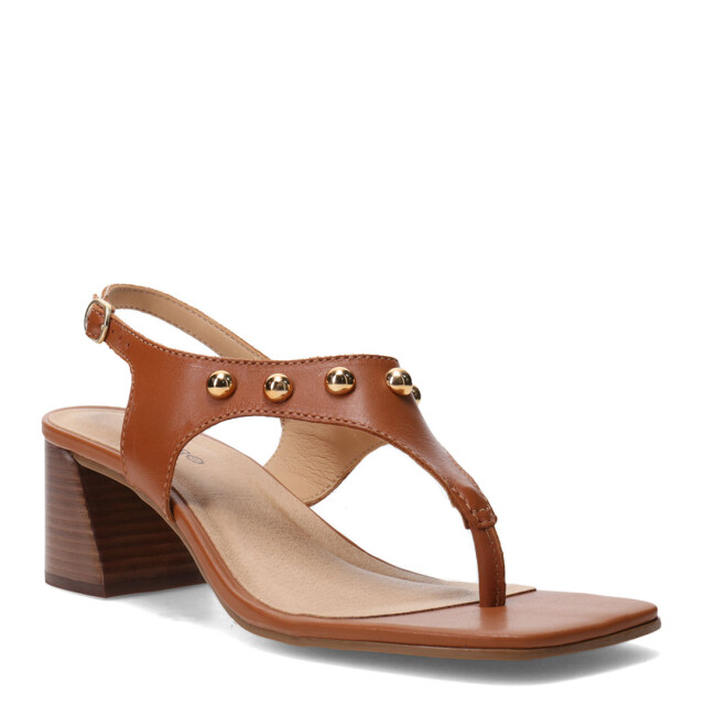 Sandalias de Mujer Bottero Taco Medio Marrón Caramelo
