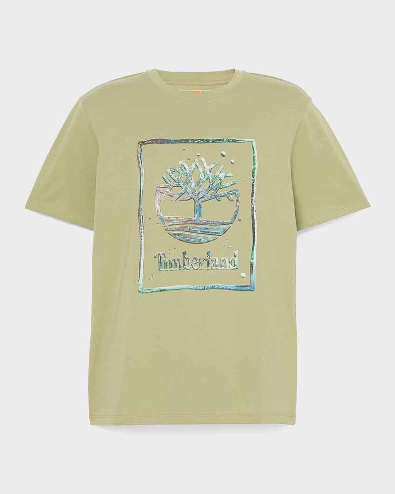 Polera Water Stack Logo Short Sleeve Tee Hombre 2393