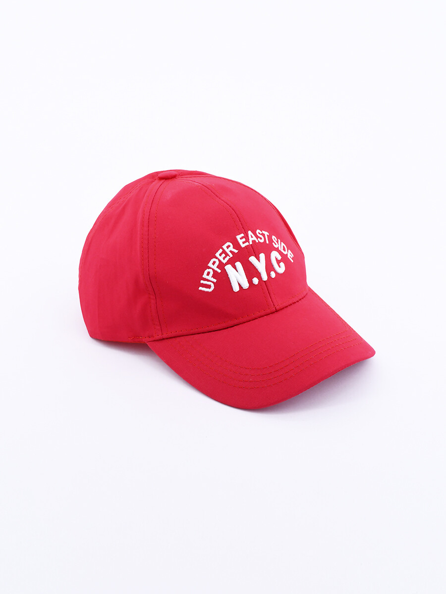 GORRO NYC - ROJO 