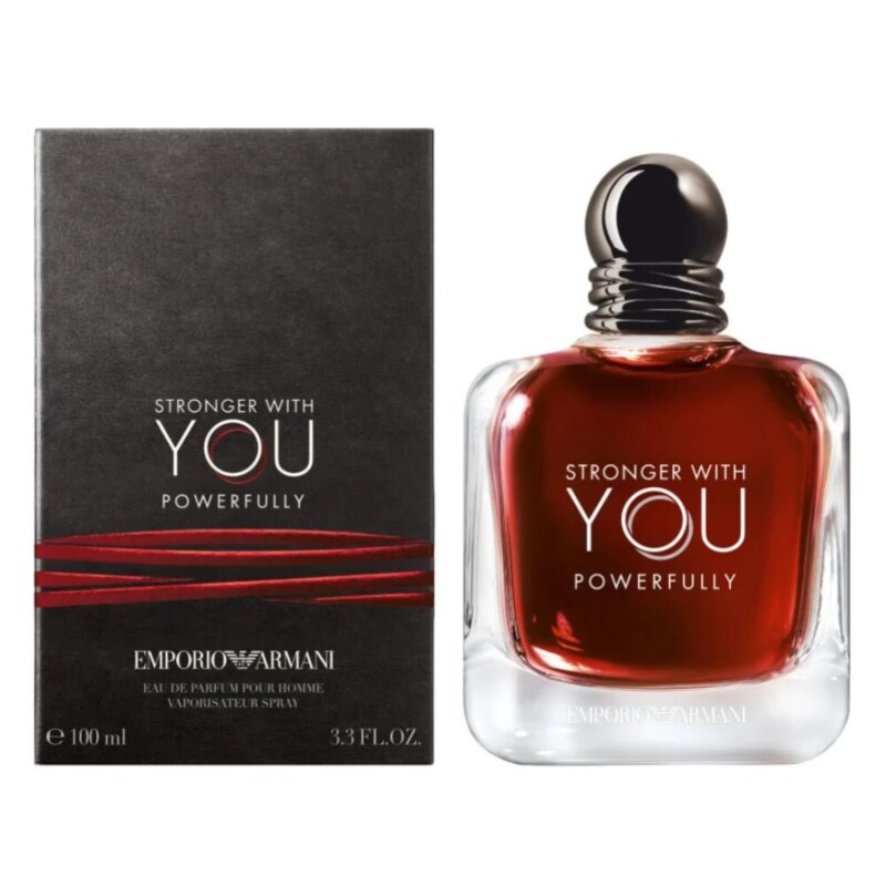 Perfume Armani Stronger With You Powerfully 100ml Para Hombre Aroma Amaderado Perfume Armani Stronger With You Powerfully 100ml Para Hombre Aroma Amaderado